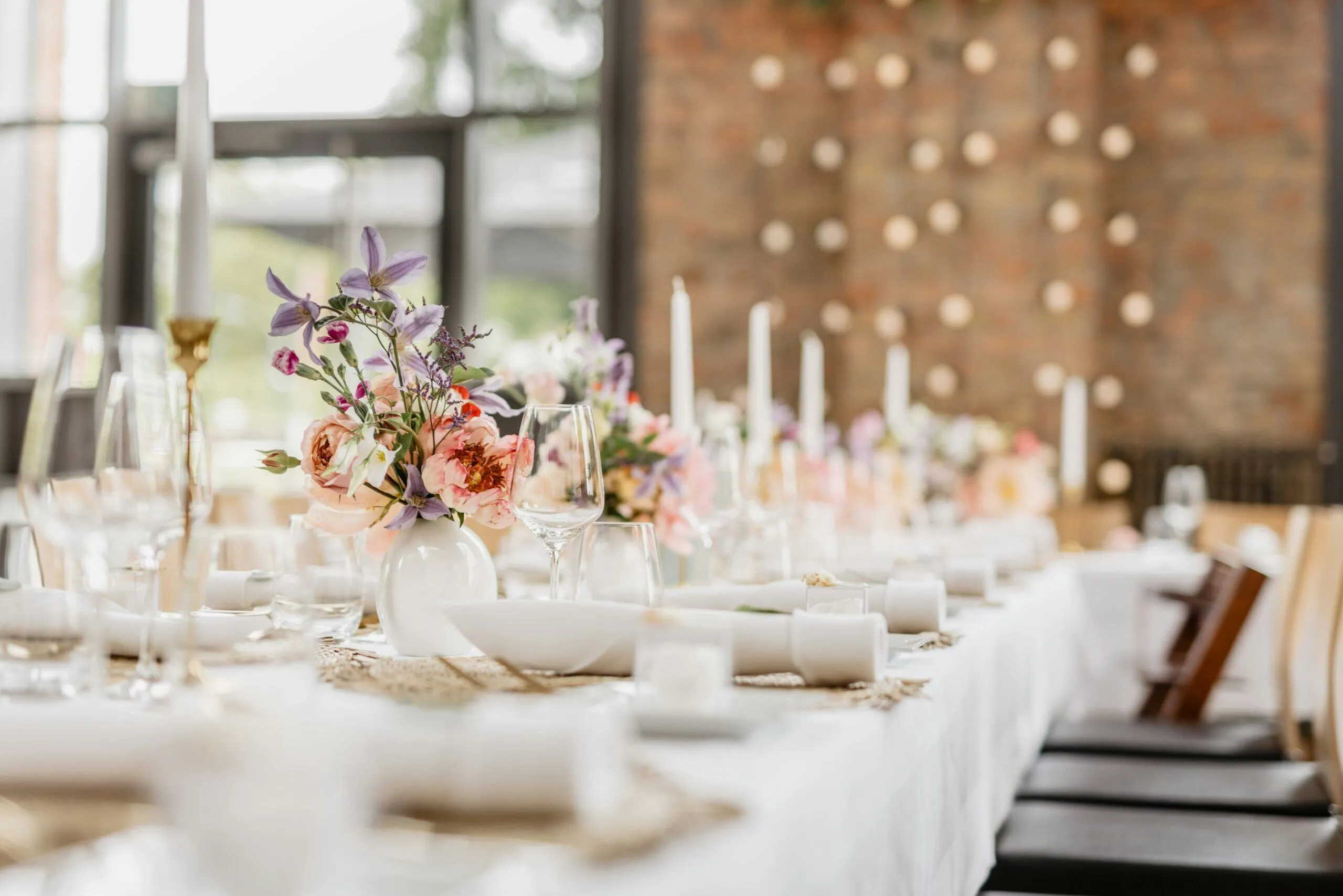 Wedding Tablescapes for Catering