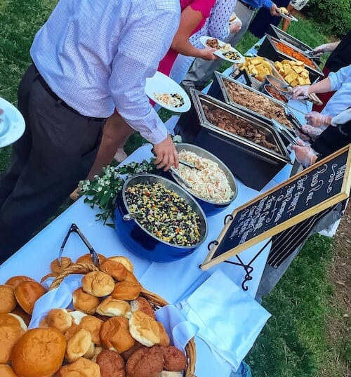 deep run roadhouse wedding catering