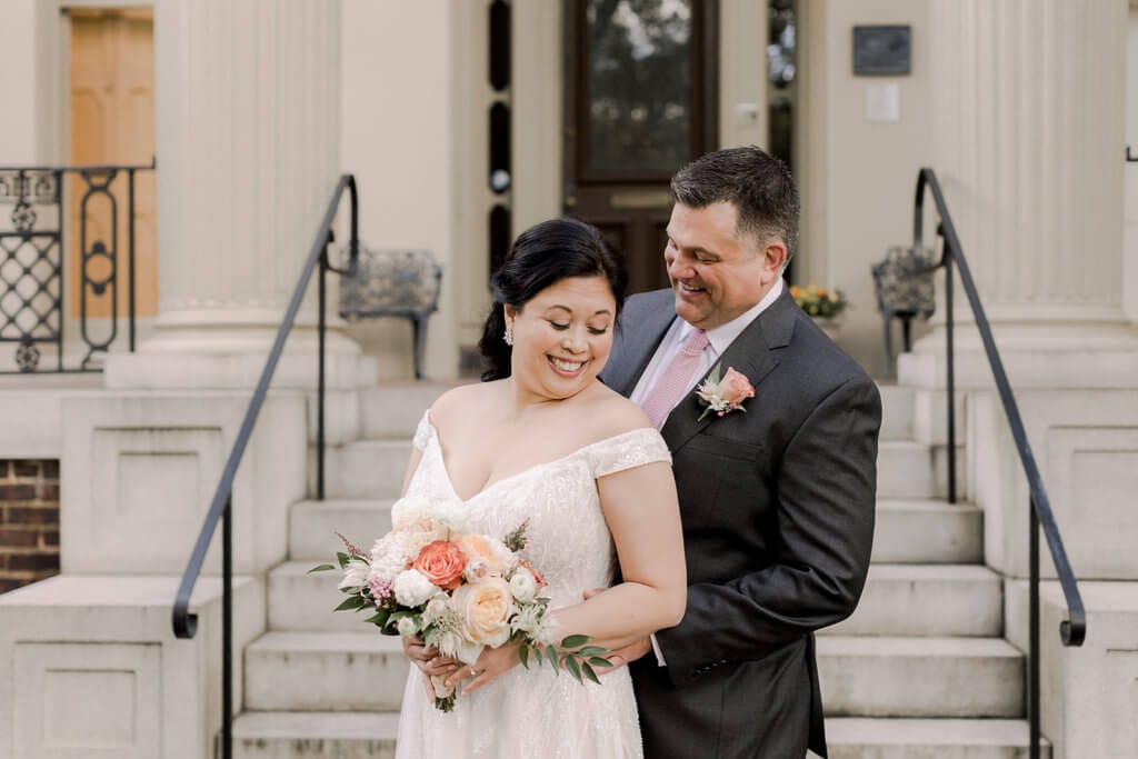 Real Richmond Wedding Maryann and Burton at Linden Row Inn