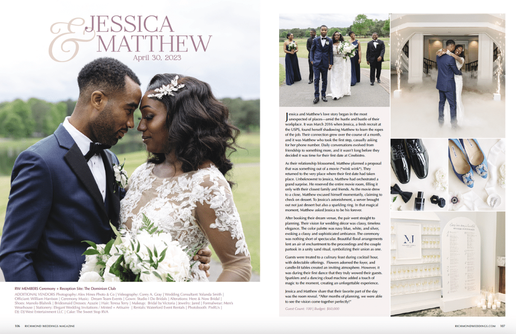 ig Jessica and Matthew wedding ceremony.