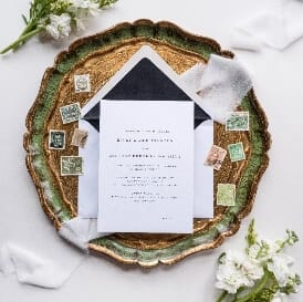 Richmond weddings invitations and paper.