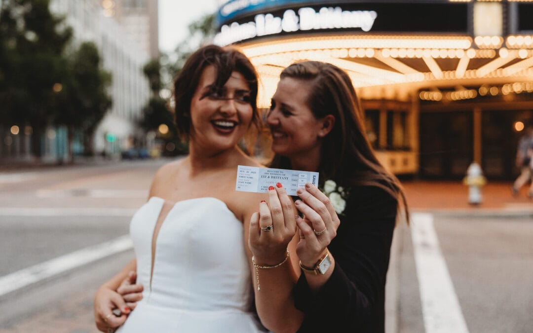 Liz and Brittany at The Dominion Energy Center