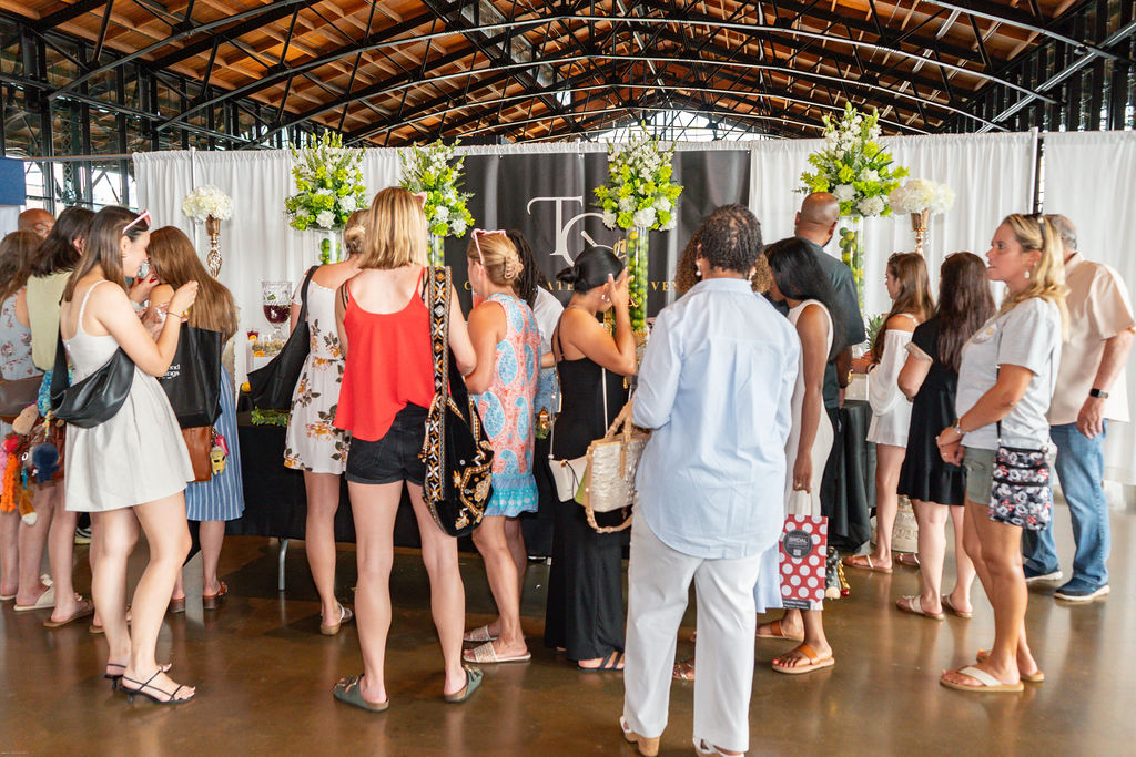 Crowd at an event