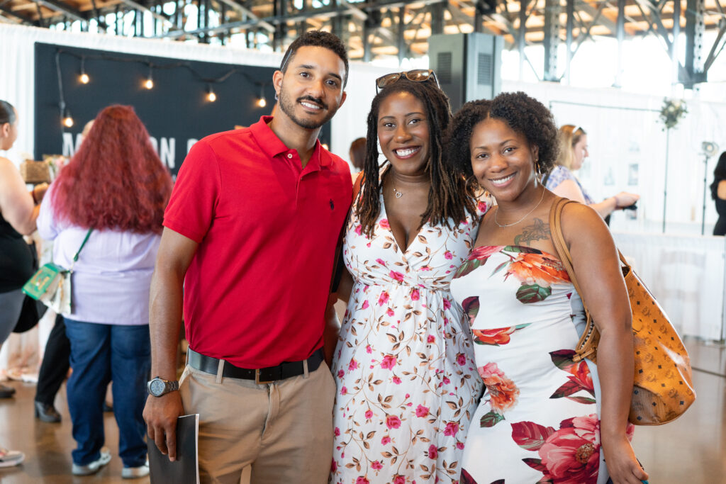 wedding expo attendees