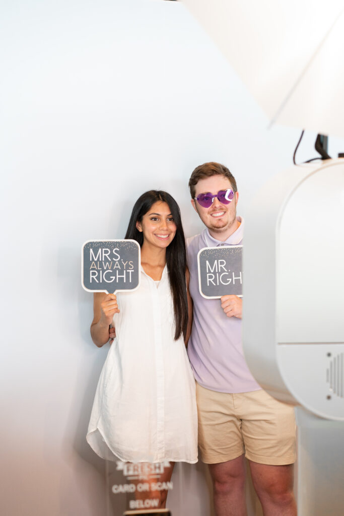 wedding expo photo booth