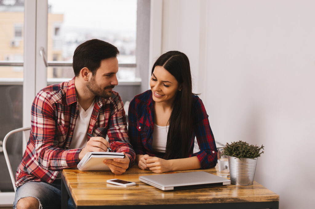 engaged couple financial planning