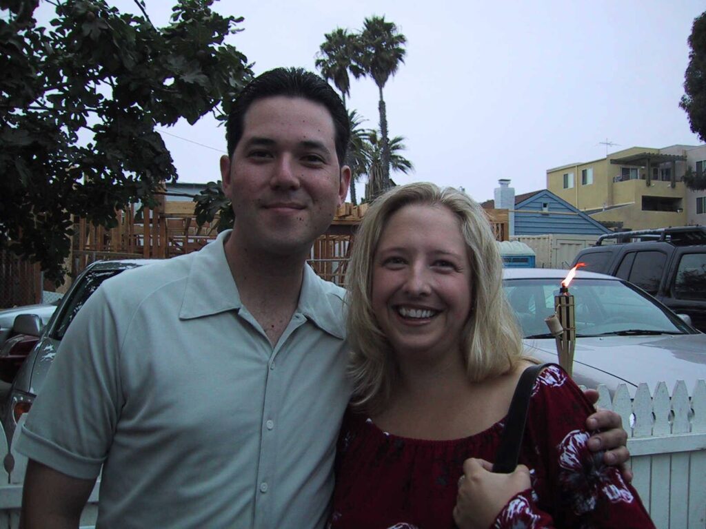 Amye and Scott in California
