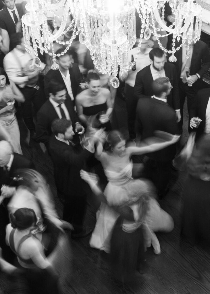 wedding Reception dancing Estate at River Run