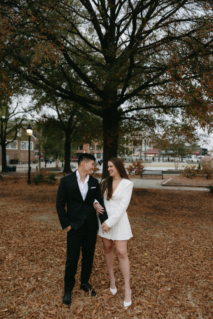 Engagement Session in the fall