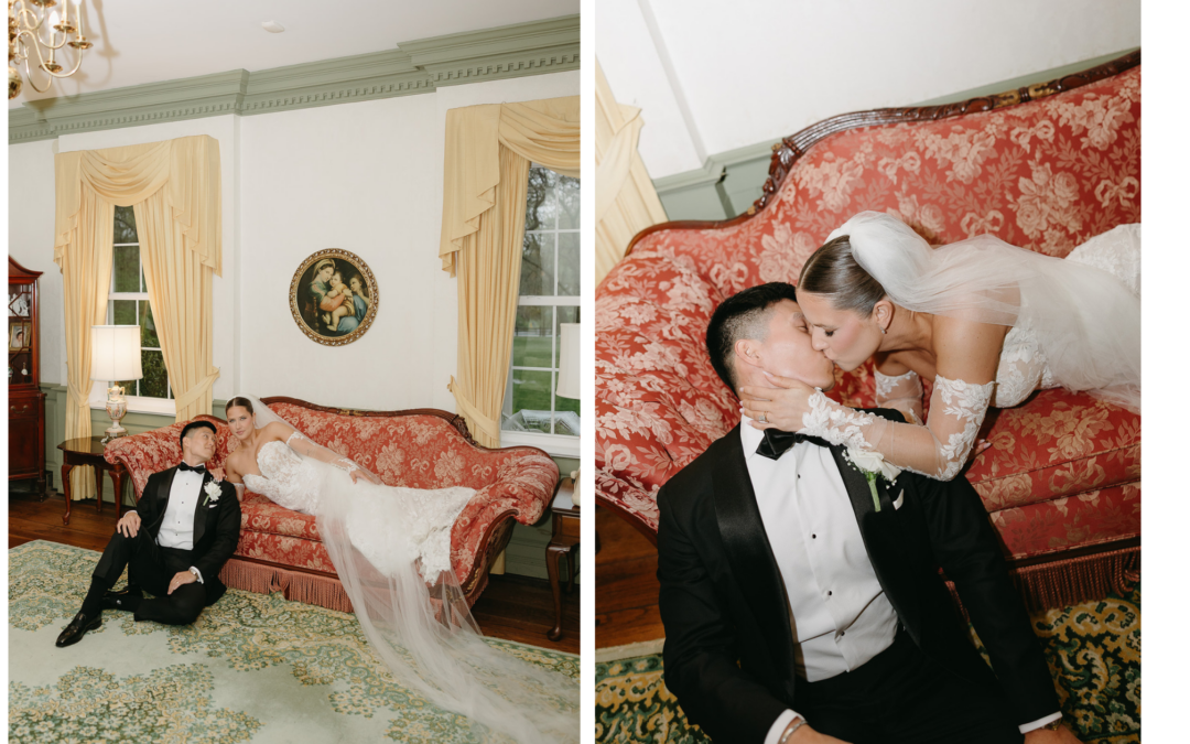 Shannon and Andrew at The Virginia Cliffe Inn