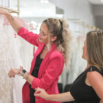Bridal Stylist helping client