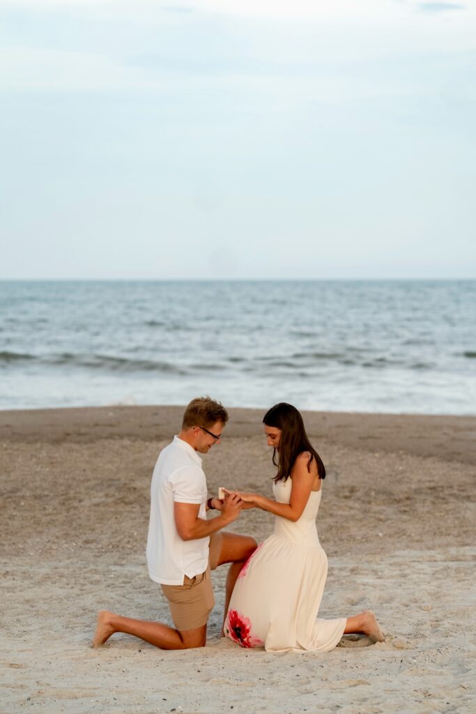 Proposal on the beach