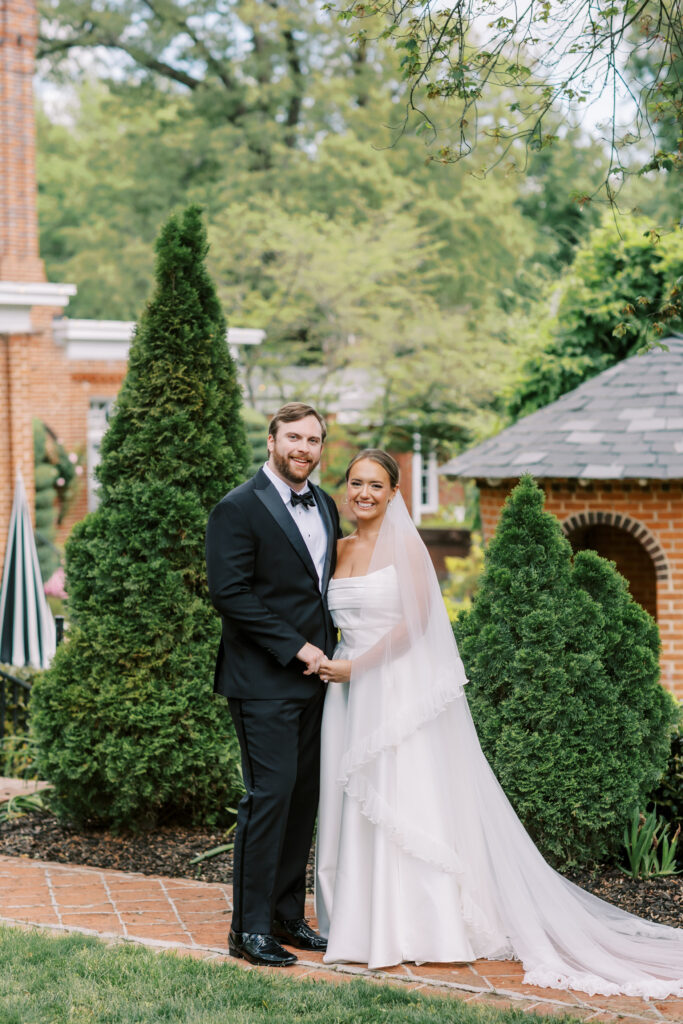 Wedding couples portrait