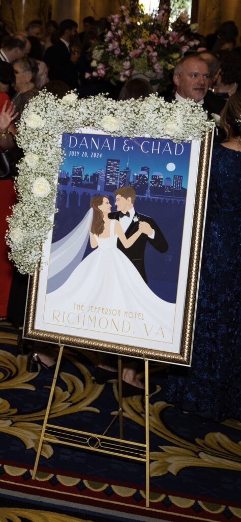 Live painting finished