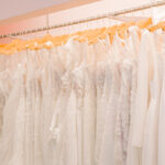 Wedding dress rack