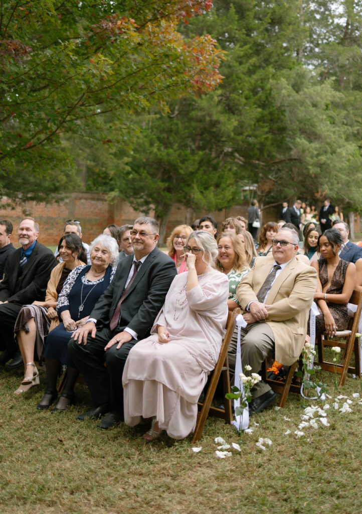 guest reactions from wedding