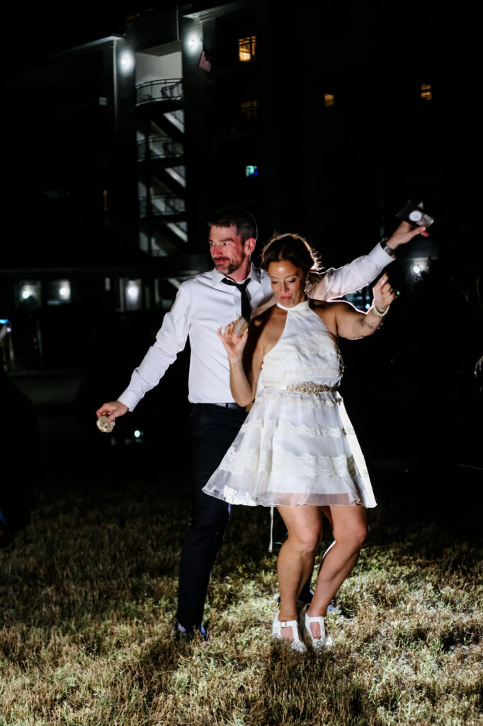 Couple dancing